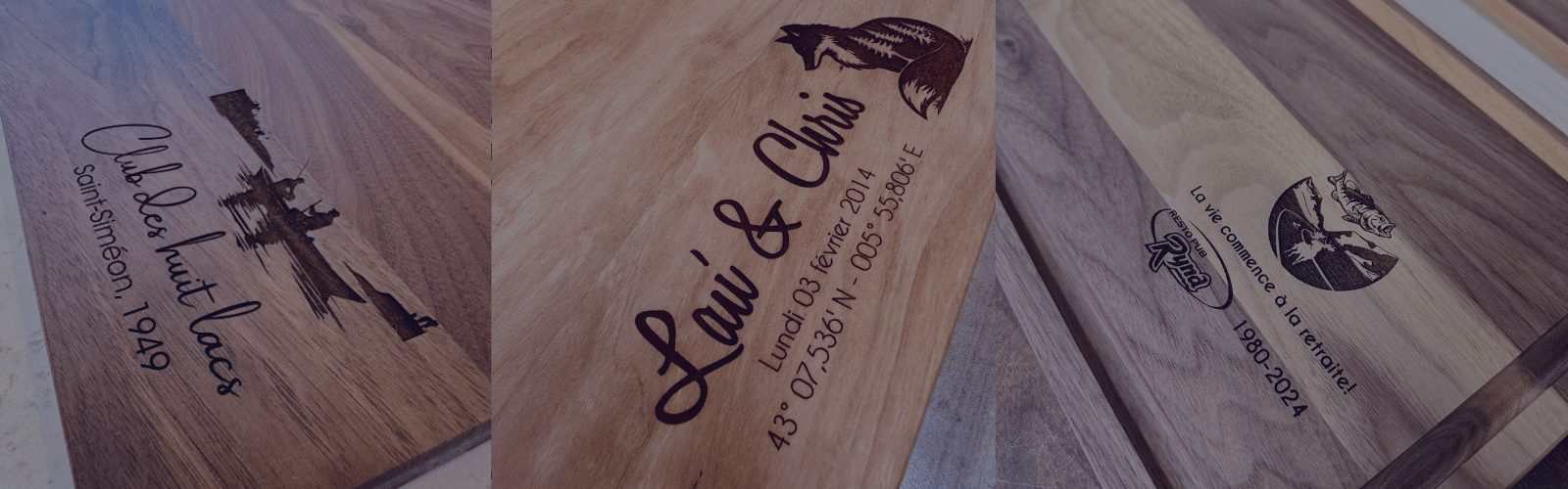 Exemples de personnalisation- BoisFrancK