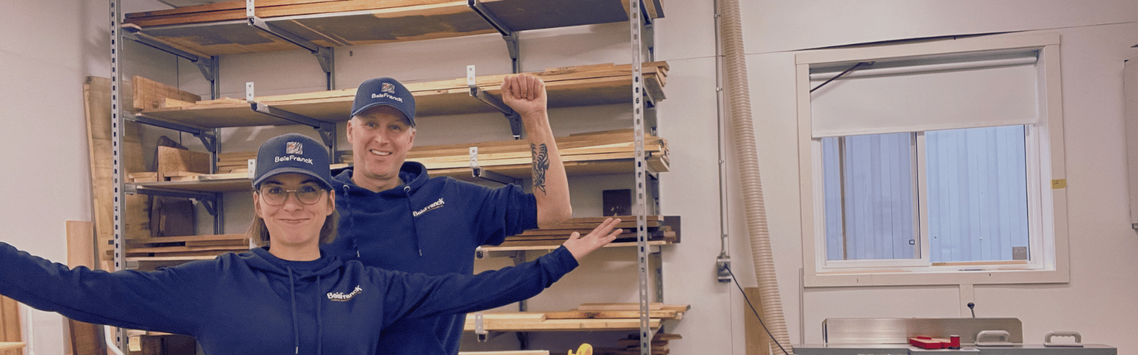 Dans les coulisses de BoisFrancK- les étapes derrière un création en bois personnalisée