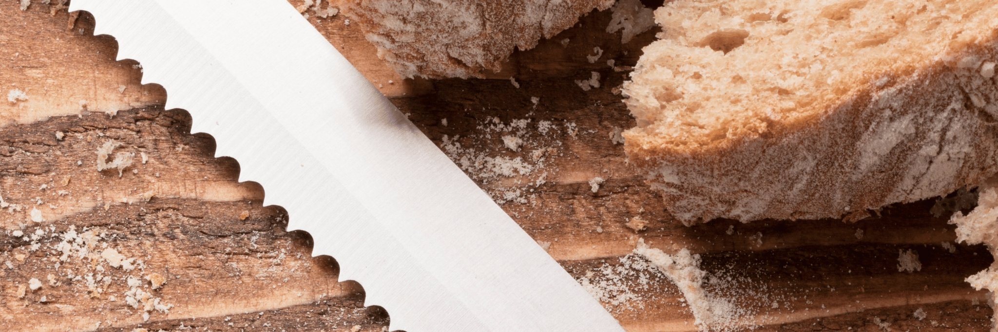 image d'une lame en bois d'un couteau à pain