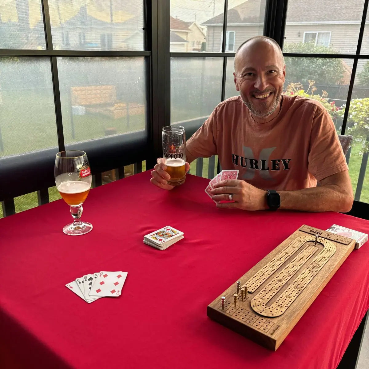 Jeu de Crible En Bois Personnalisé De Luxe