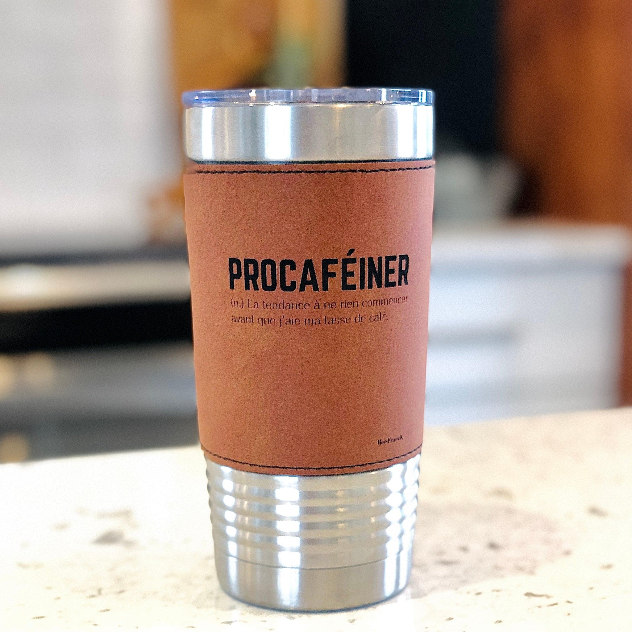 Thermos à café personnalisé-procaféiner-définition humoristique-BoiSFrancK