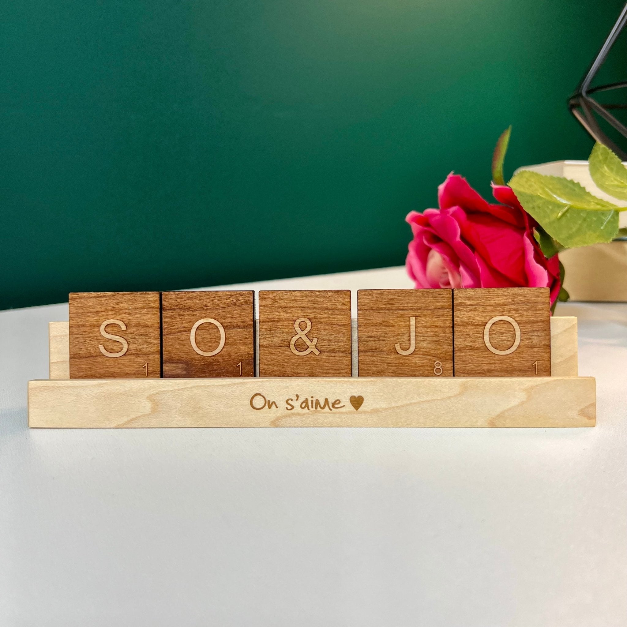 Cadeau de st-valentin-lettres de scrabble sur support-SO&Jo-boisfranck